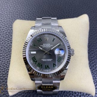 Rolex Datejust m126334-0021 front view super clone watch