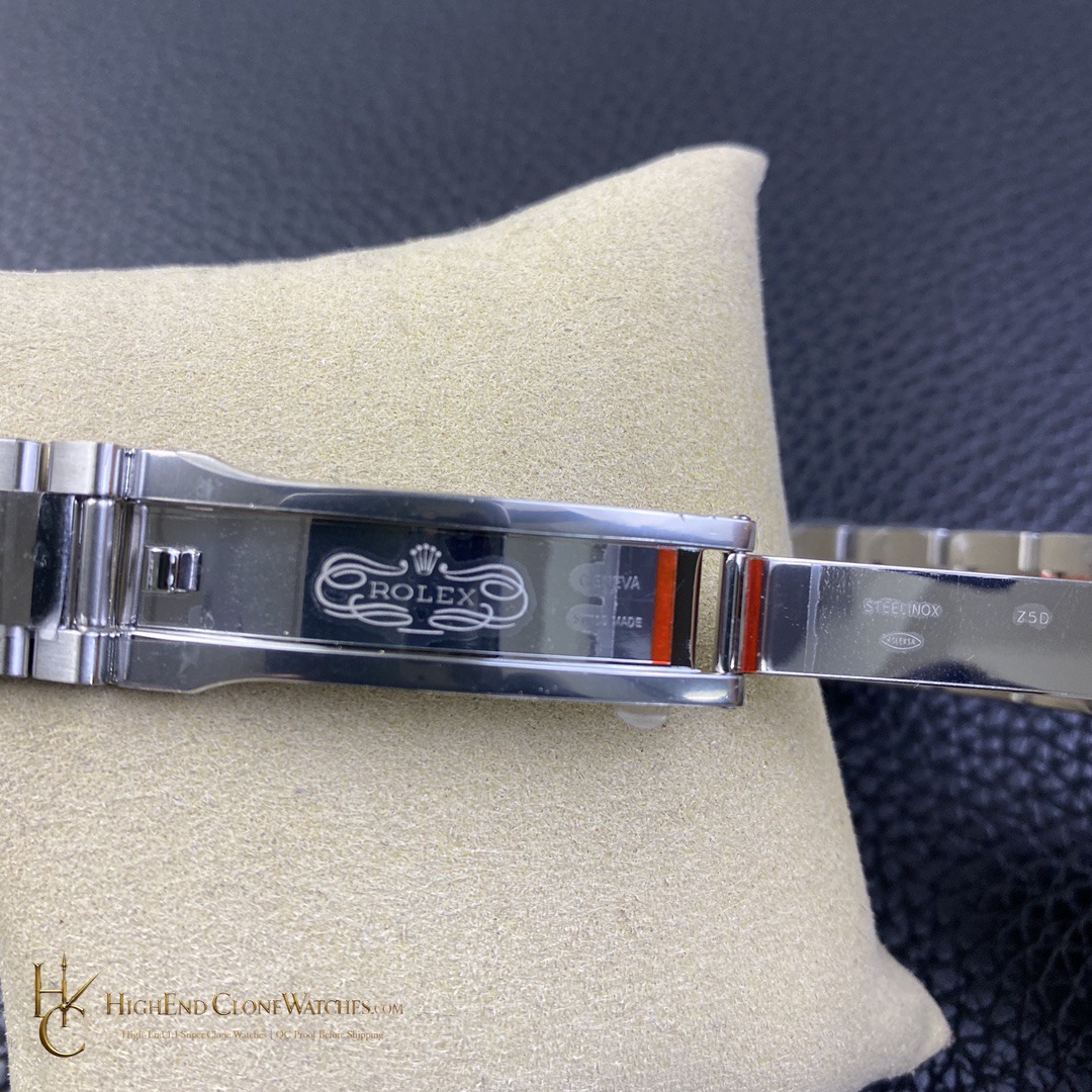 Rolex Datejust m126334-0021 caseback view super clone watch