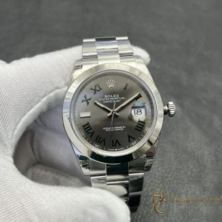 Rolex Datejust m126200-0018 front view super clone watch