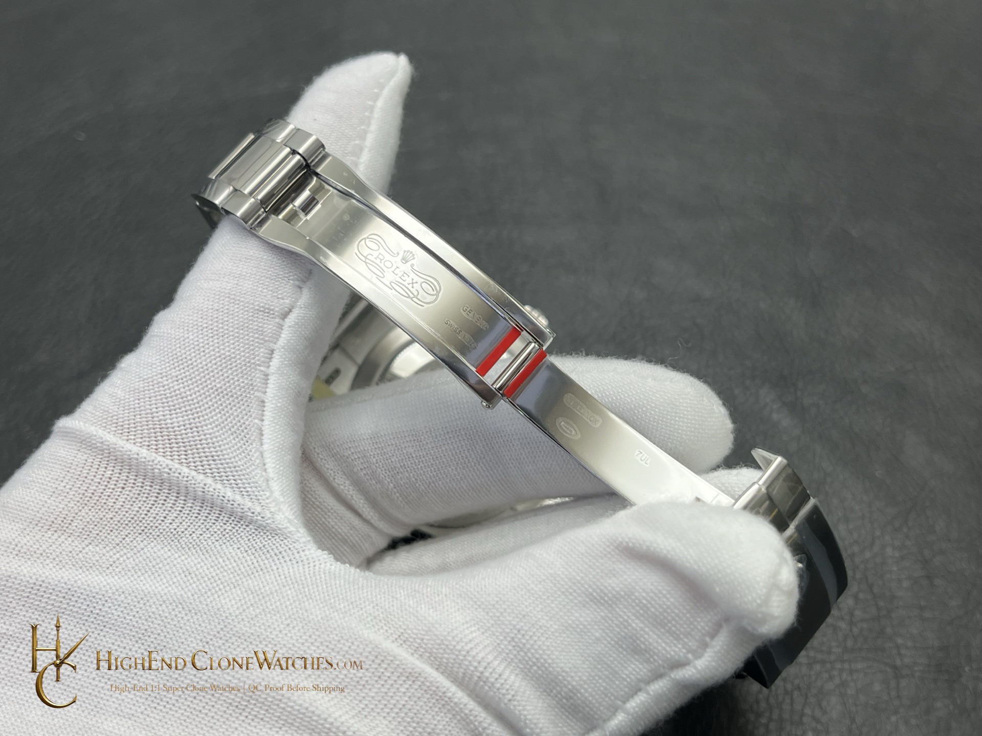 Rolex Datejust m126200-0018 buckle or clasp detail super clone watch