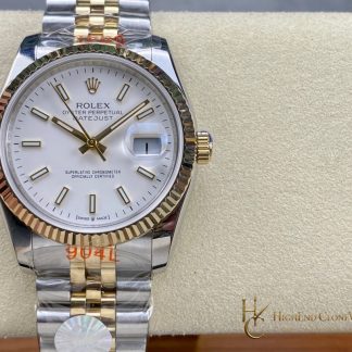 Rolex Datejust 36 m126233-0019 front view super clone watch