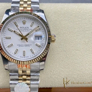 Rolex Datejust 36 m126233-0019 front view super clone watch