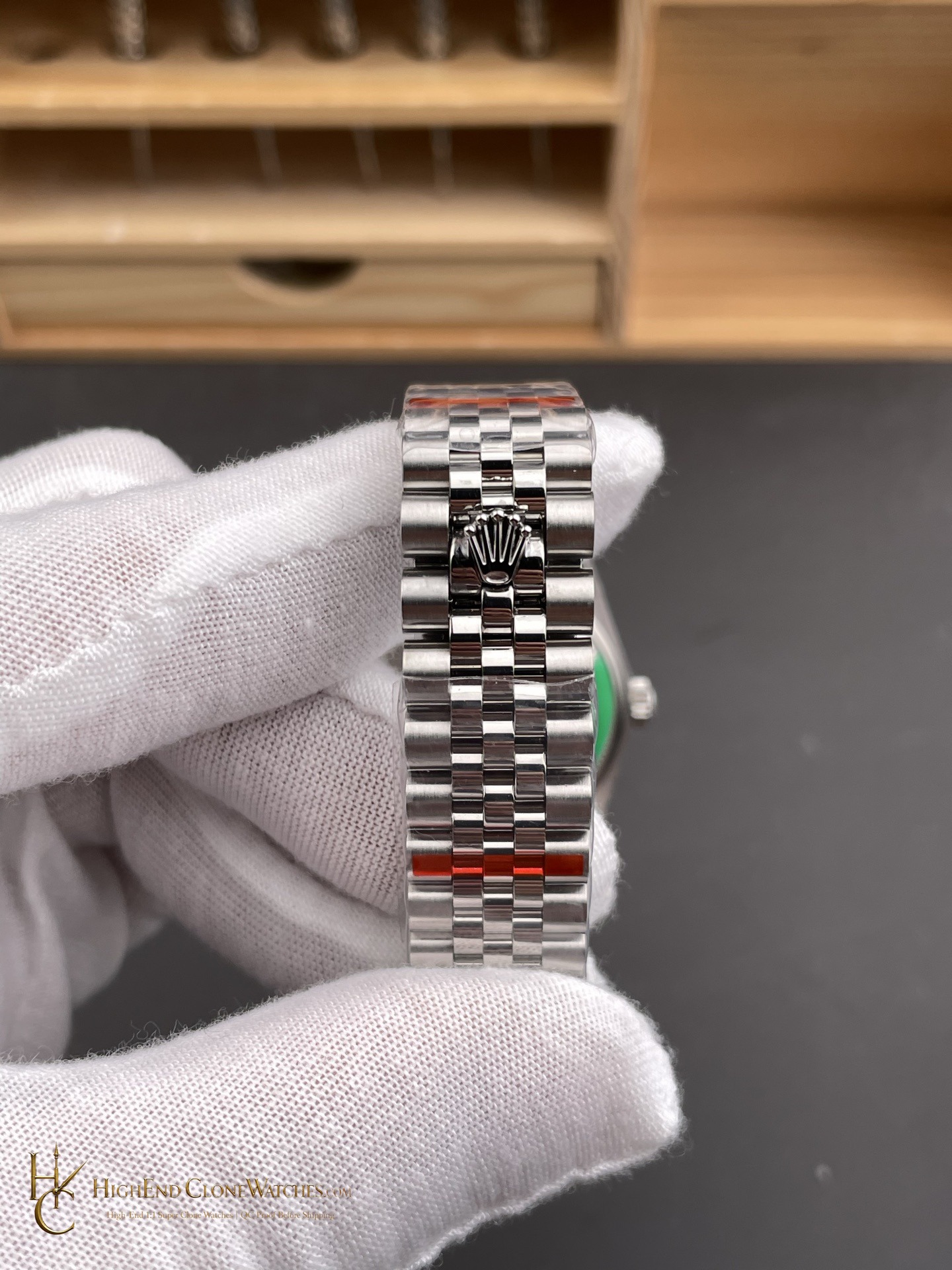 Rolex Datejust 126234-0013 buckle or clasp detail super clone watch