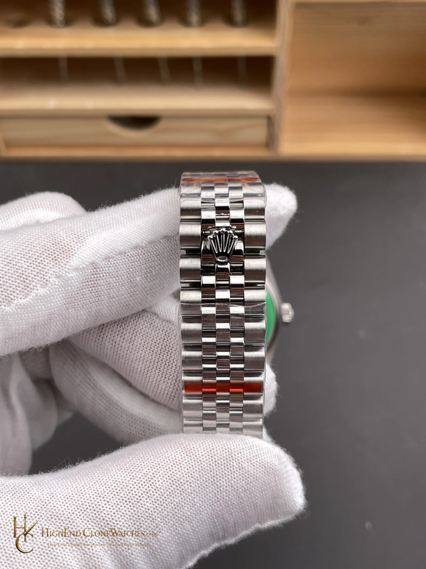 Rolex Datejust 126234-0013 buckle or clasp detail super clone watch