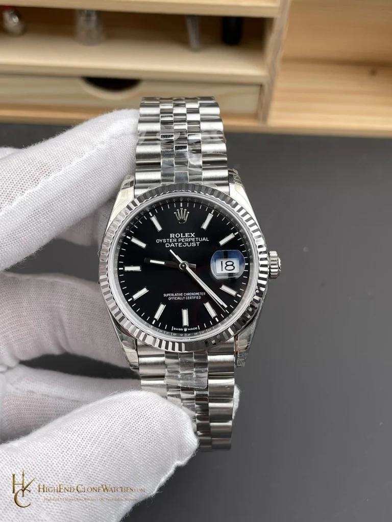 Rolex Datejust 126234 front view super clone watch