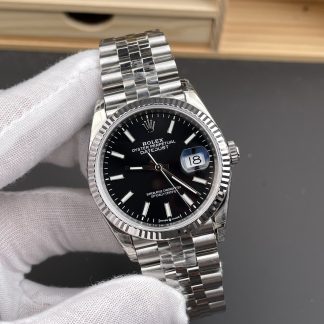 Rolex Datejust 126234 angled dial view super clone watch