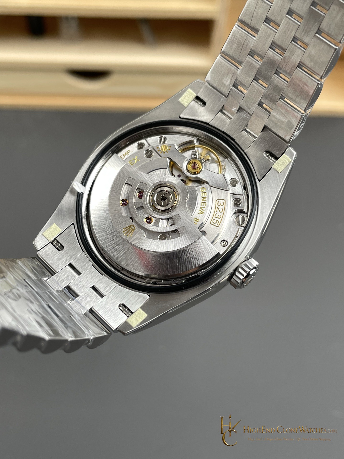 Rolex Datejust 36 Ref. 126234 side case profile super clone watch