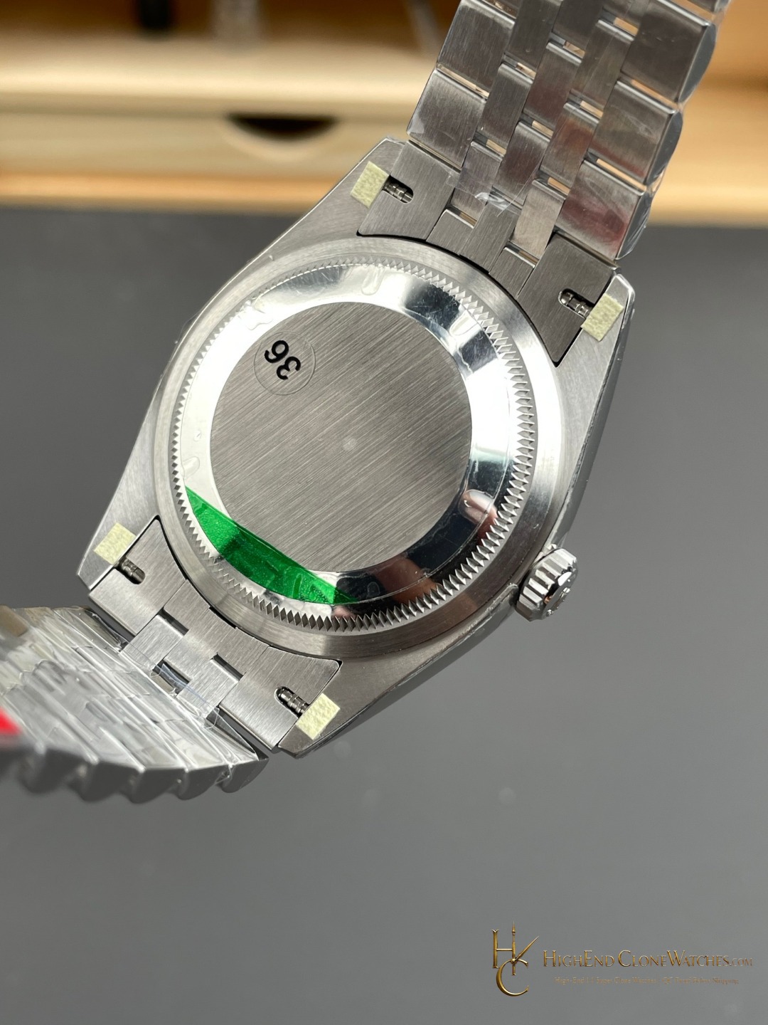 Rolex Datejust 36 Ref. 126234 movement detail super clone watch