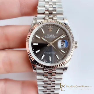 Rolex Datejust 36 Ref. 126234 front view super clone watch
