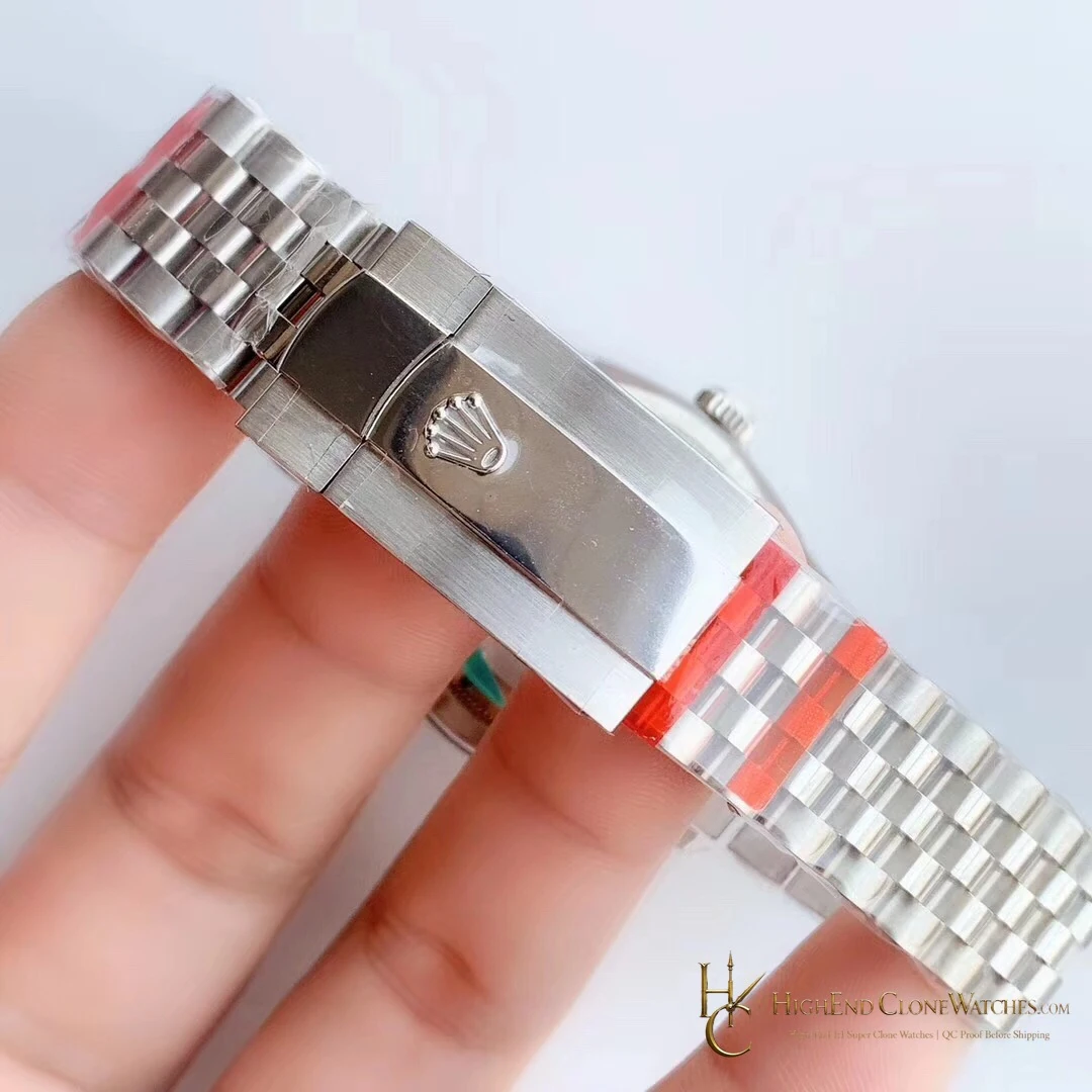 Rolex Datejust 36 Ref. 126234 buckle or clasp detail super clone watch