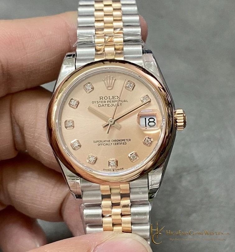 Rolex Datejust m278241-0024 front view super clone watch
