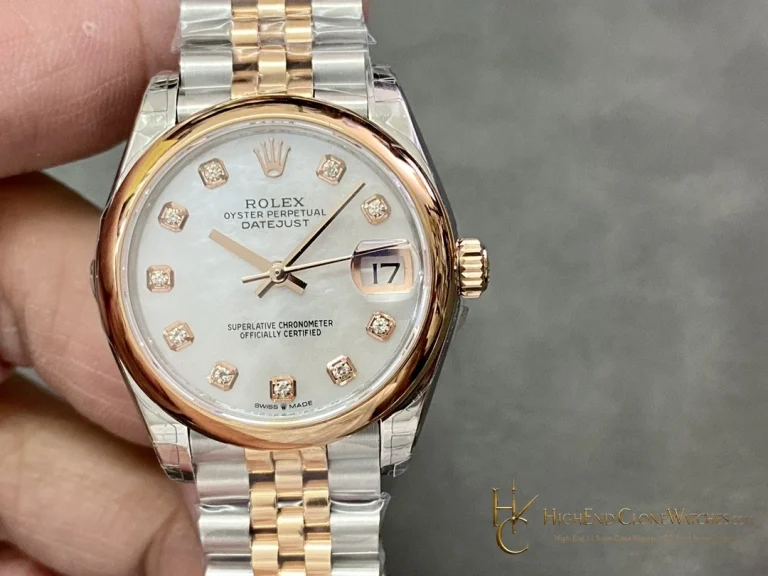 Rolex Datejust 31 m278243-0028 front view super clone watch