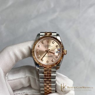 Rolex Datejust m278271-0024 front view super clone watch