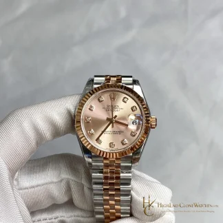 Rolex Datejust m278271-0024 front view super clone watch