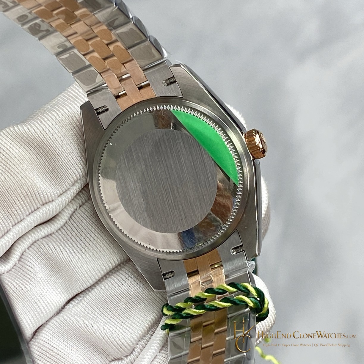 Rolex Datejust m278271-0024 bezel detail super clone watch