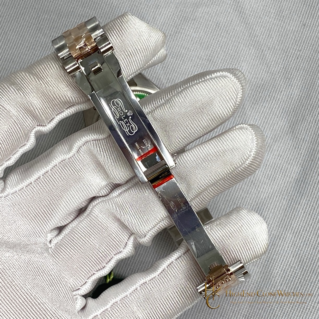 Rolex Datejust m278271-0024 buckle or clasp detail super clone watch