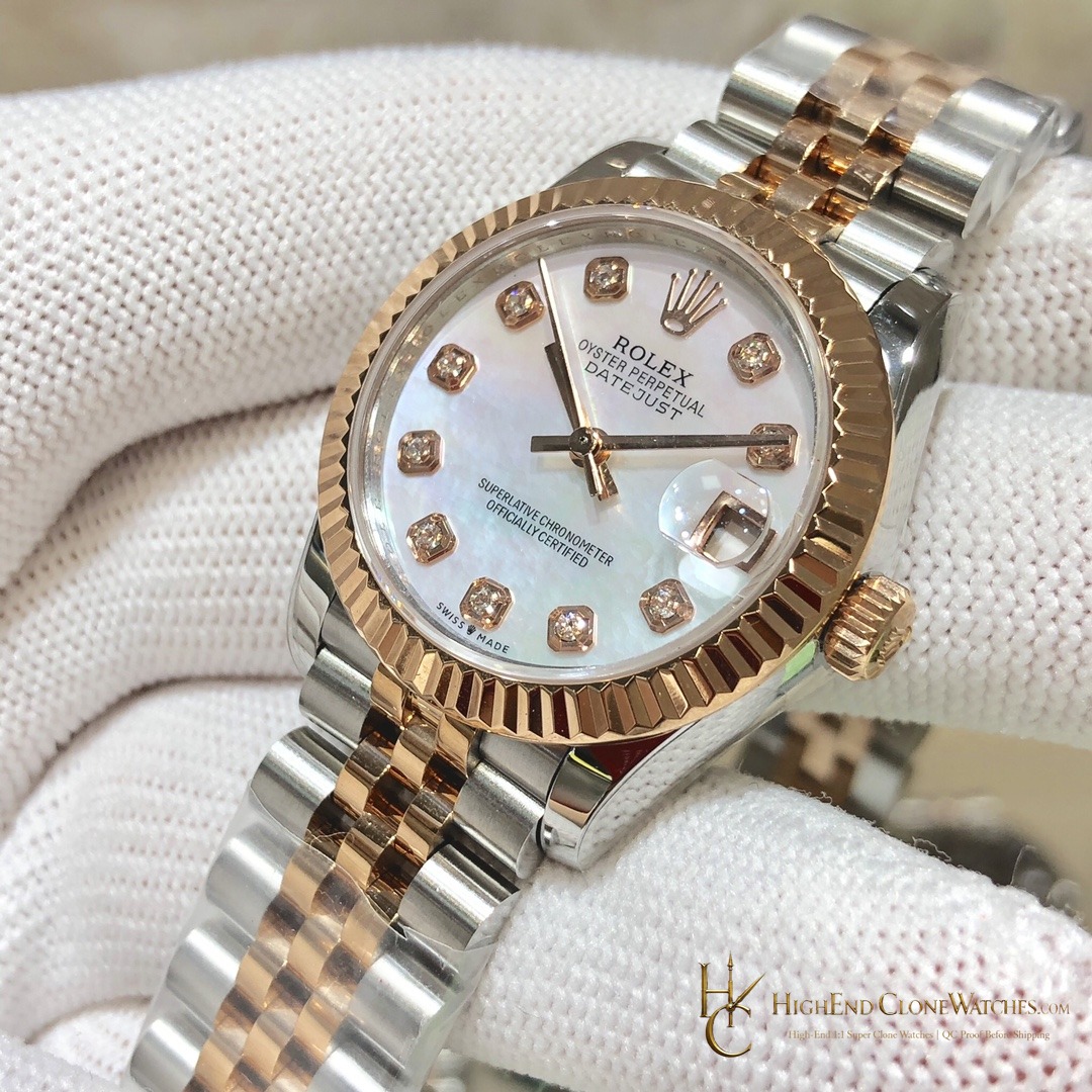 Rolex Datejust 31 m278271-0026 side case profile super clone watch