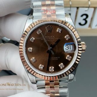 Rolex Datejust m278271-0028 front view super clone watch