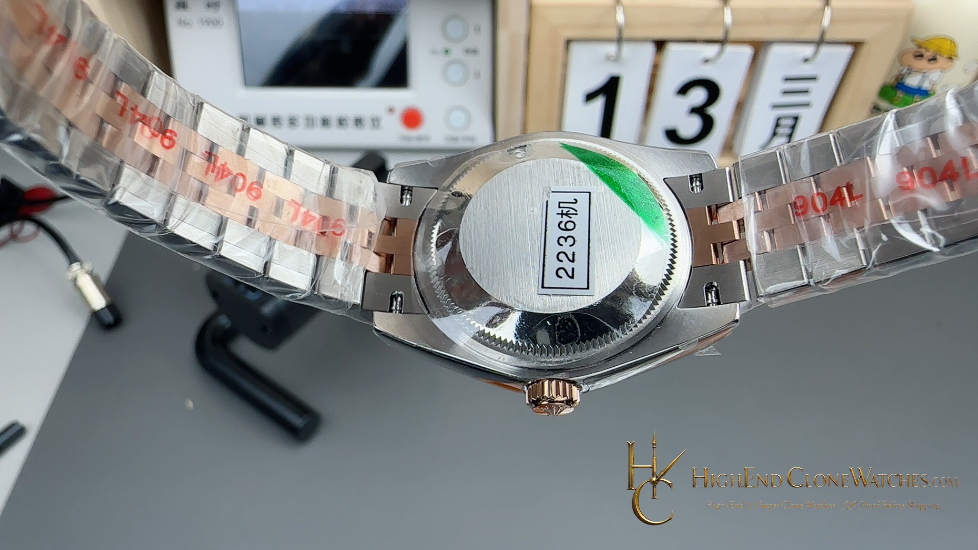 Rolex Datejust m278271-0028 dial and marker detail super clone watch