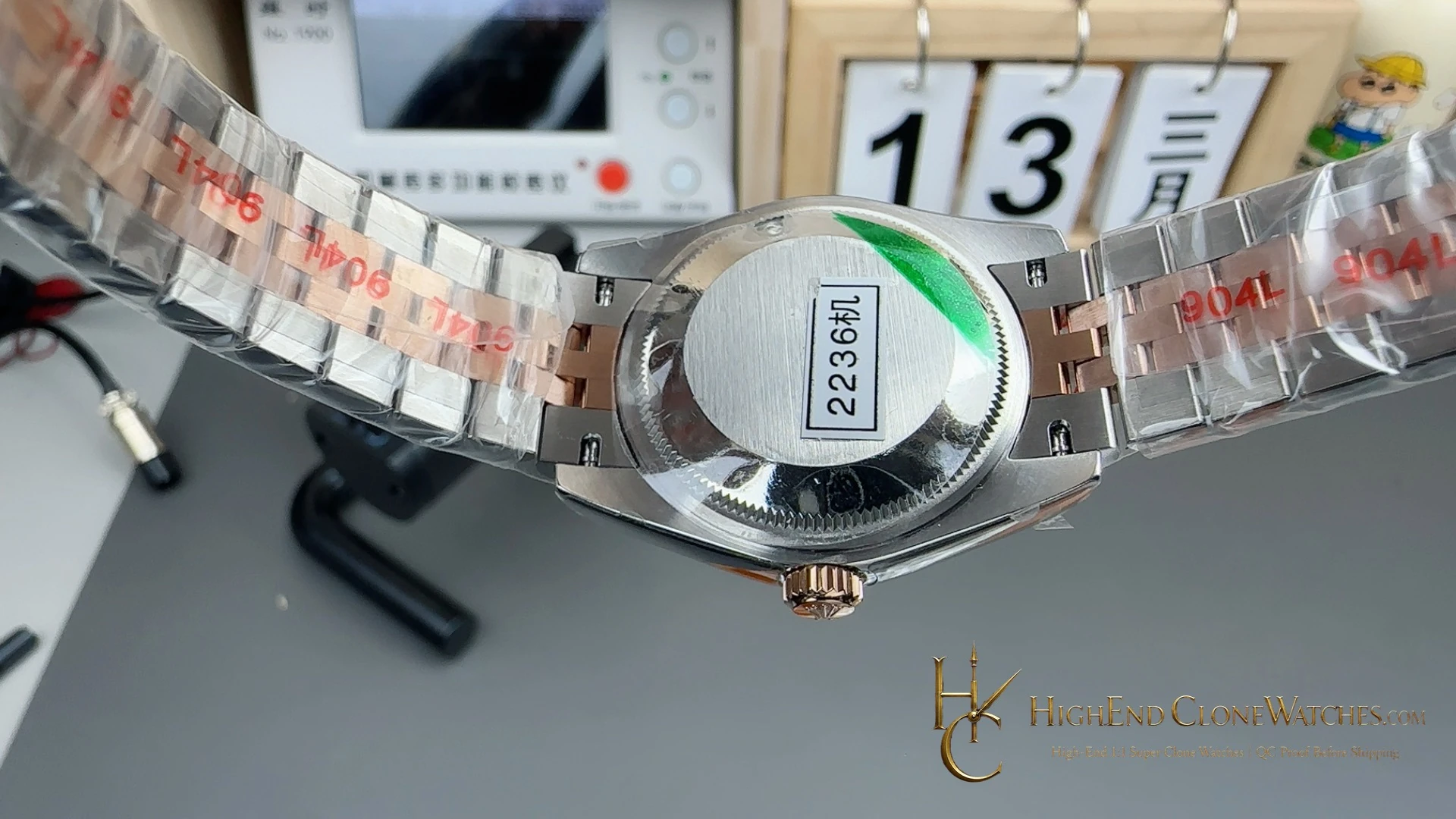Rolex Datejust m278271-0028 dial and marker detail super clone watch