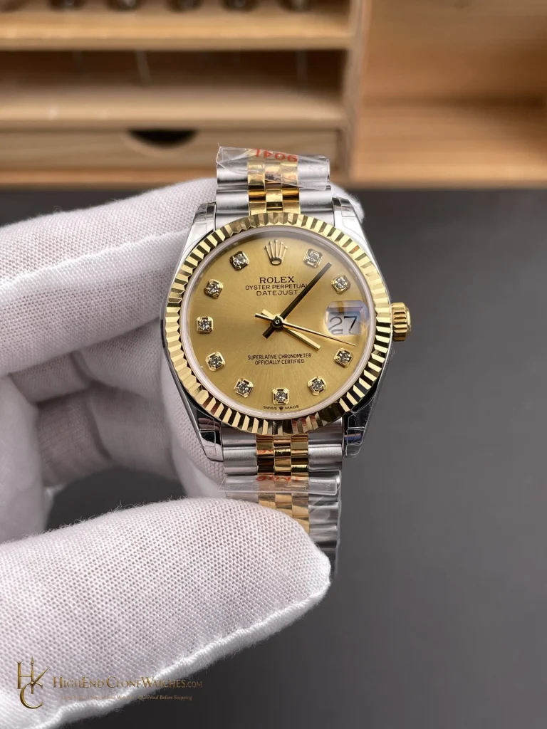 Rolex Datejust 278273 front view super clone watch