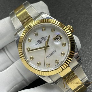 Rolex Datejust 31 m278273-0027 angled dial view super clone watch