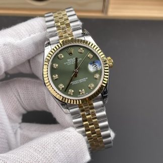 Rolex Datejust m278273-0030 angled dial view super clone watch