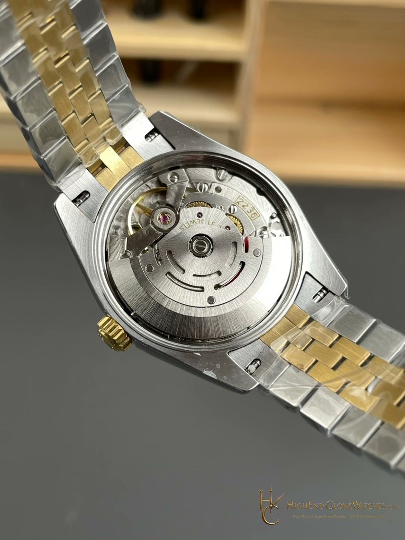 Rolex Datejust m278273-0030 bezel detail super clone watch
