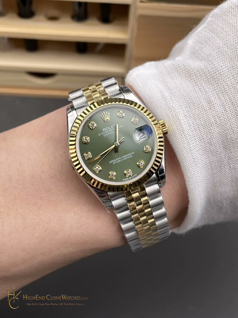 Rolex Datejust m278273-0030 caseback view super clone watch