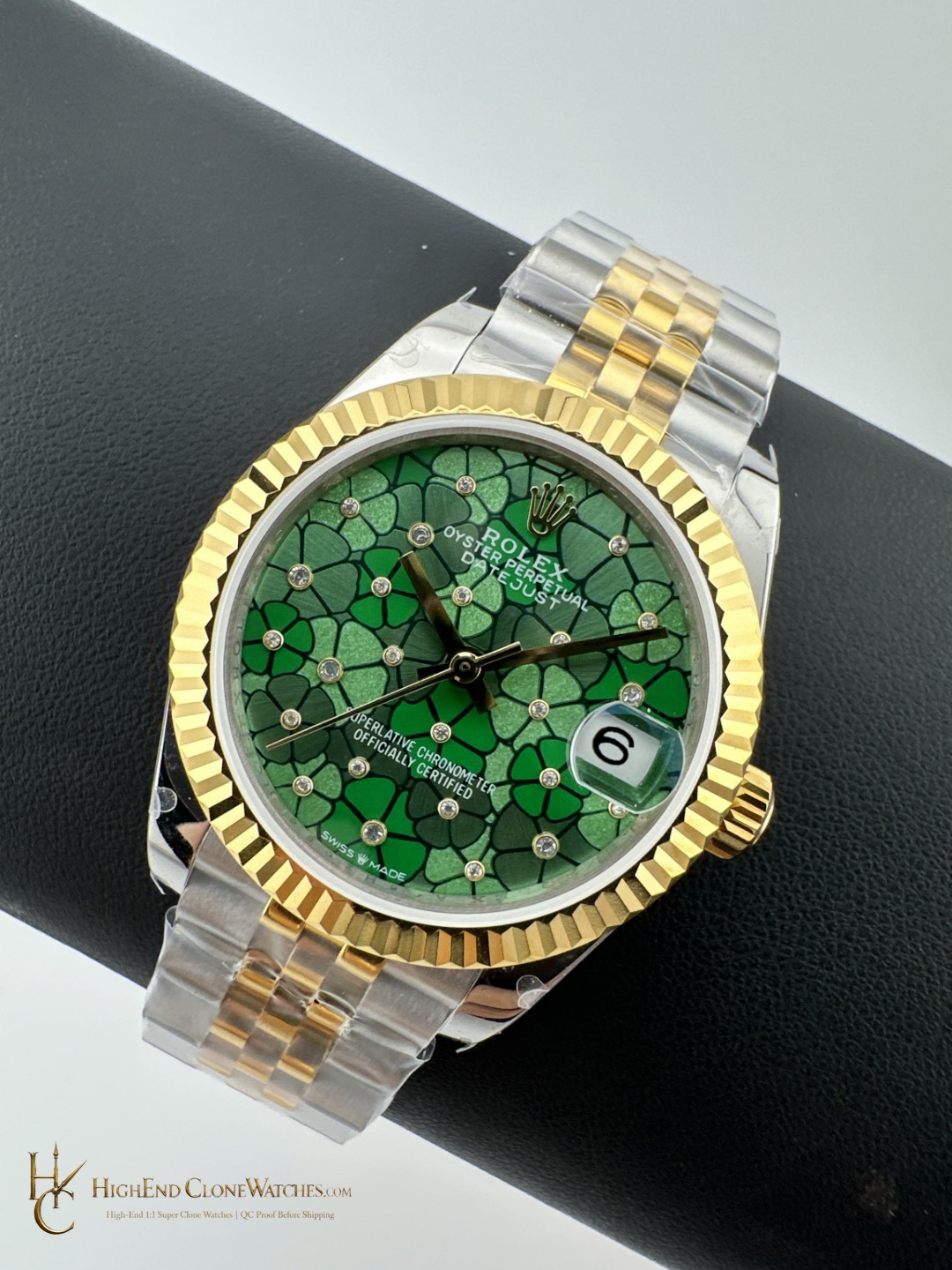 Rolex Datejust m278273-0032 dial and marker detail super clone watch