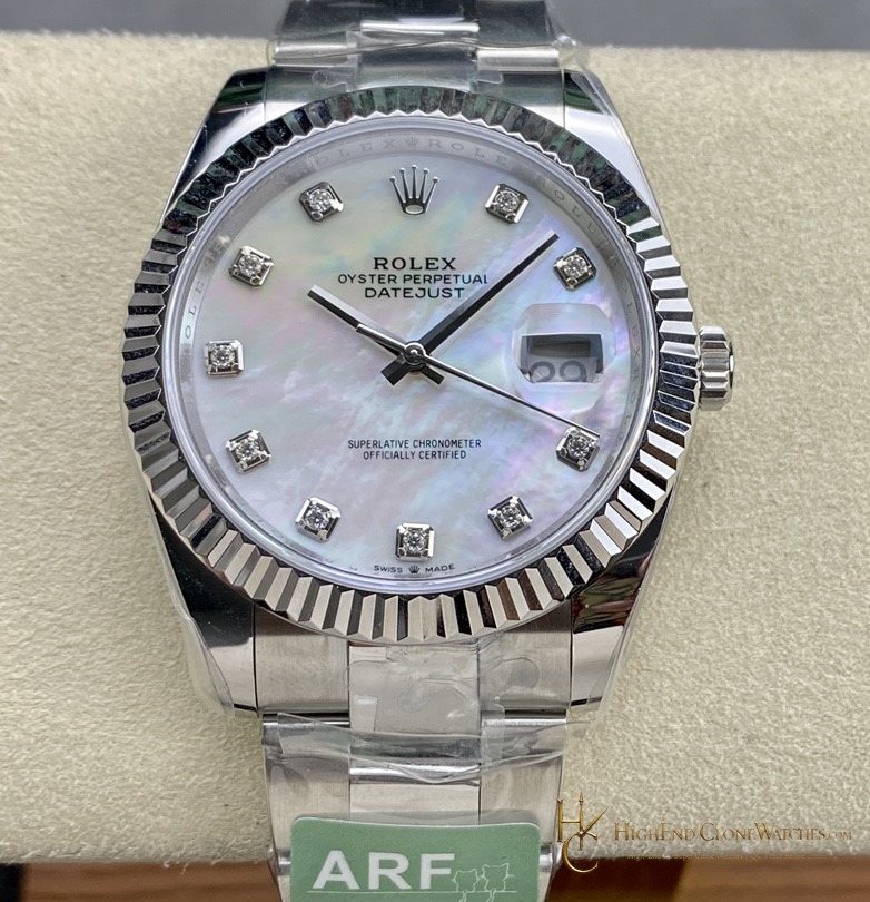 Rolex Datejust 278274-0005 front view super clone watch
