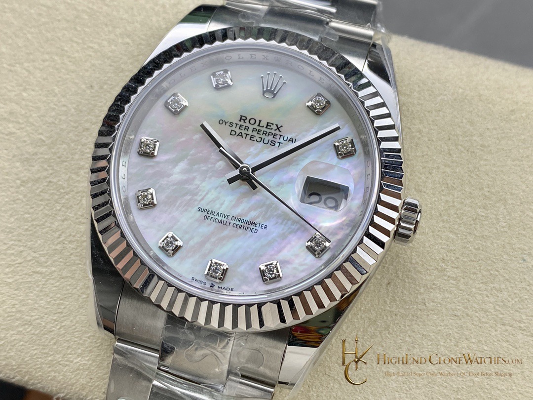 Rolex Datejust 278274-0005 dial and marker detail super clone watch
