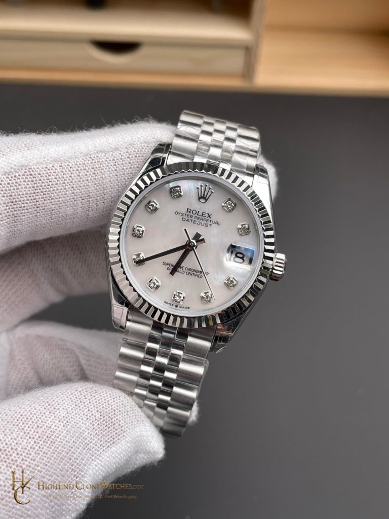 Rolex Datejust 278274 front view super clone watch