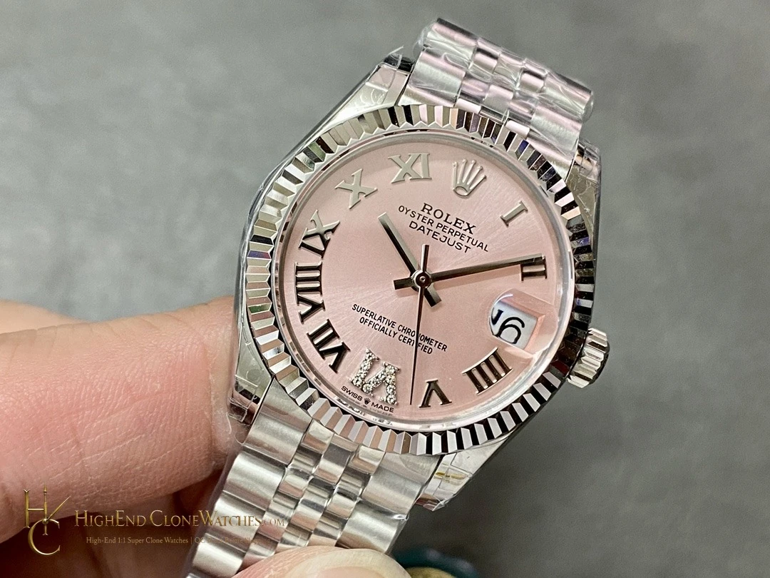 Rolex Datejust m278274-0024 dial and marker detail super clone watch