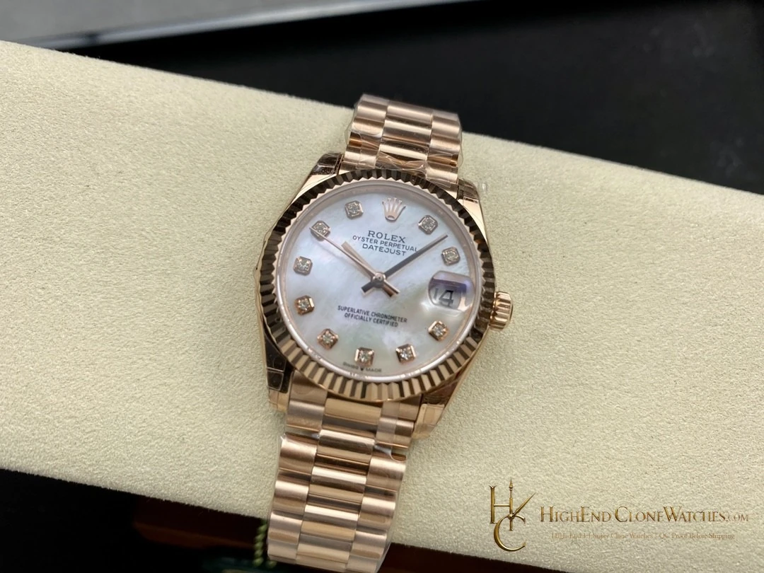 Rolex Datejust 31 278275-0009 side case profile super clone watch