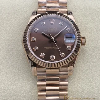 Rolex Datejust m278275-0010 front view super clone watch
