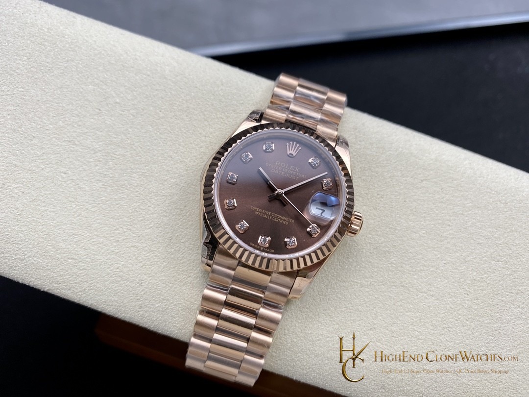 Rolex Datejust m278275-0010 side case profile super clone watch