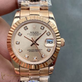 Rolex Datejust m278275-0031 front view super clone watch