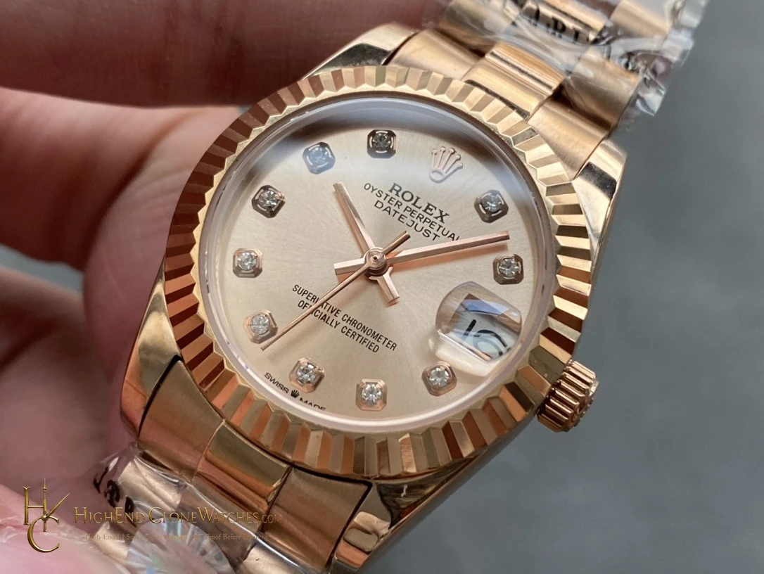 Rolex Datejust m278275-0031 dial and marker detail super clone watch