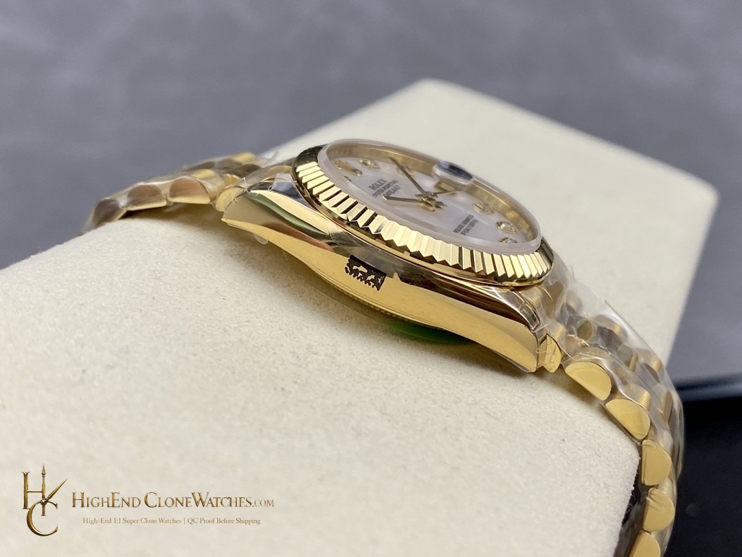 Rolex Datejust 31 m278278-0010 side case profile super clone watch