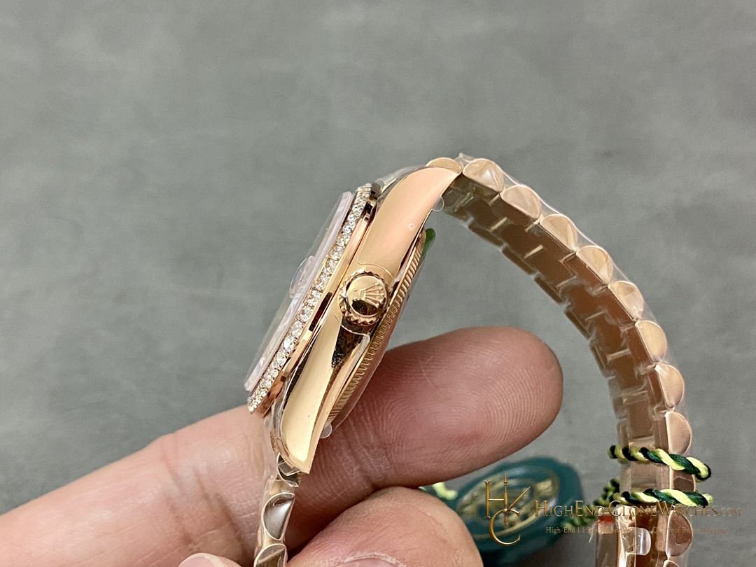 Rolex Datejust bezel detail super clone watch