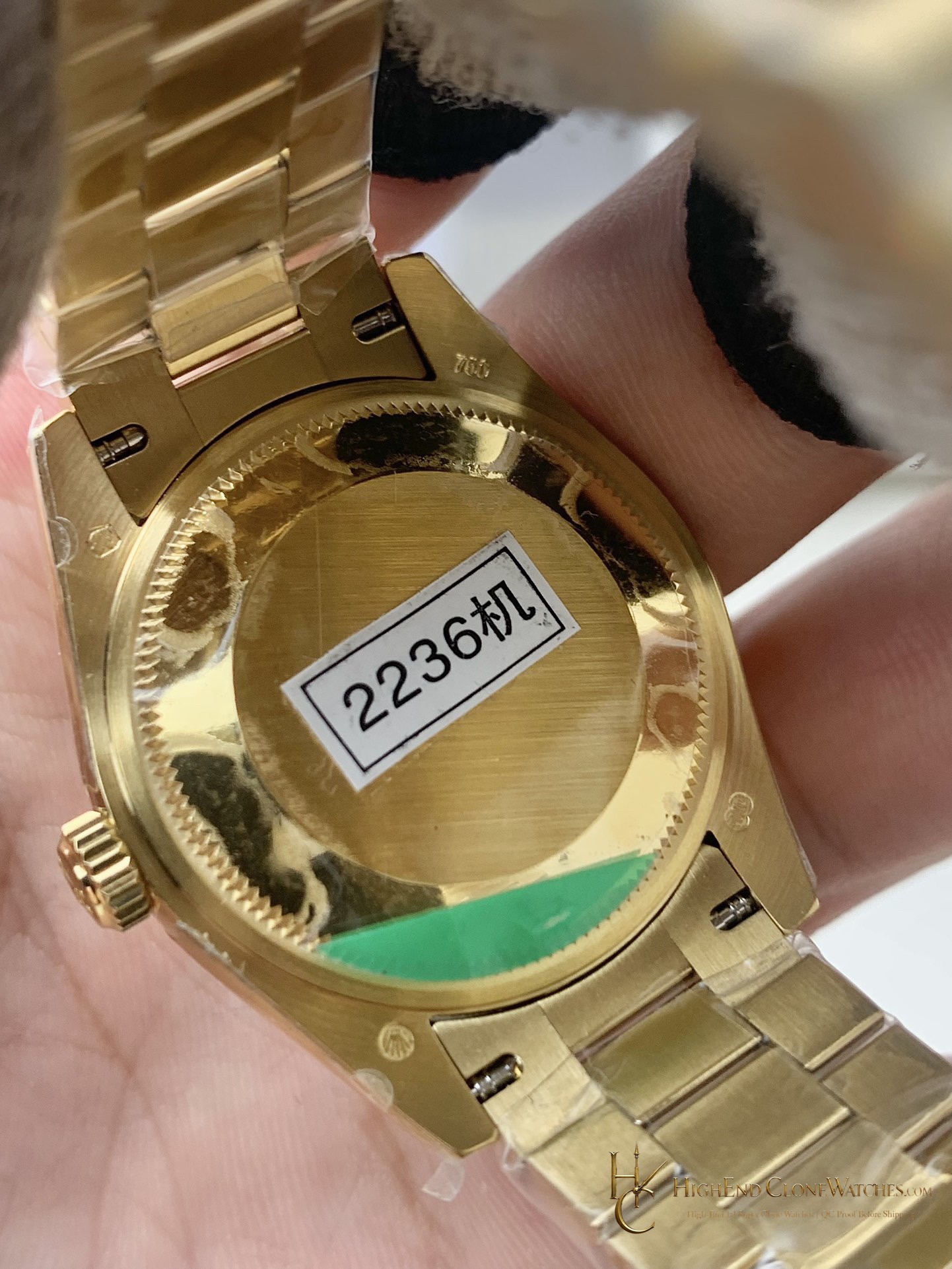 Rolex Datejust m278288rbr-0005 bezel detail super clone watch
