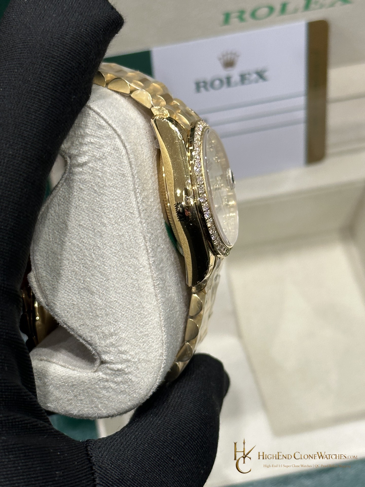 Rolex Datejust m278288rbr-0006 side case profile super clone watch