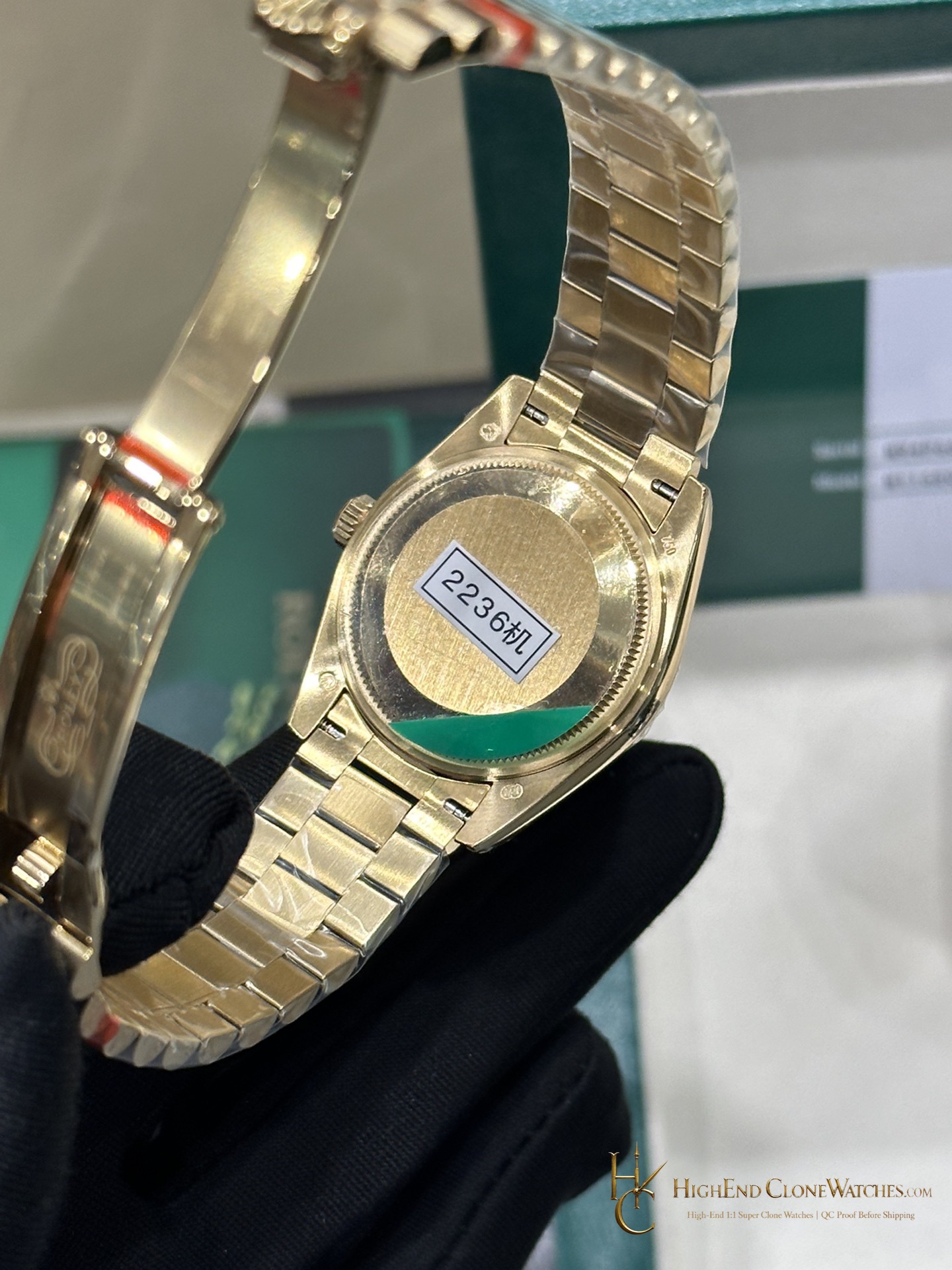 Rolex Datejust m278288rbr-0006 buckle or clasp detail super clone watch