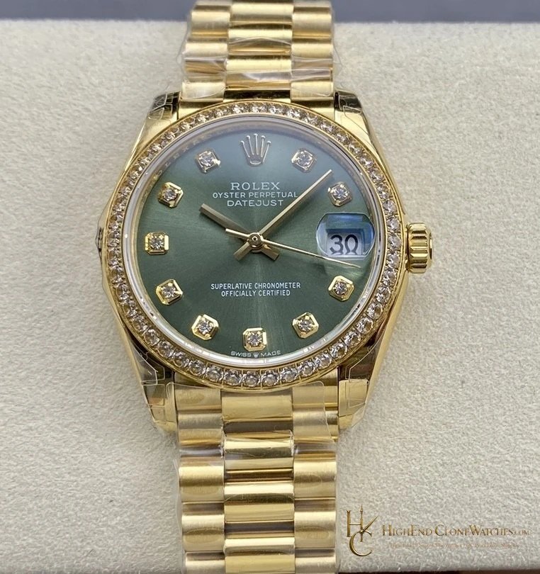Rolex Datejust m278288rbr-0007 front view super clone watch