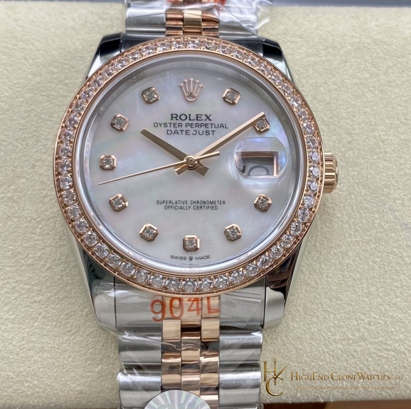 Rolex Datejust 278381RBR front view super clone watch