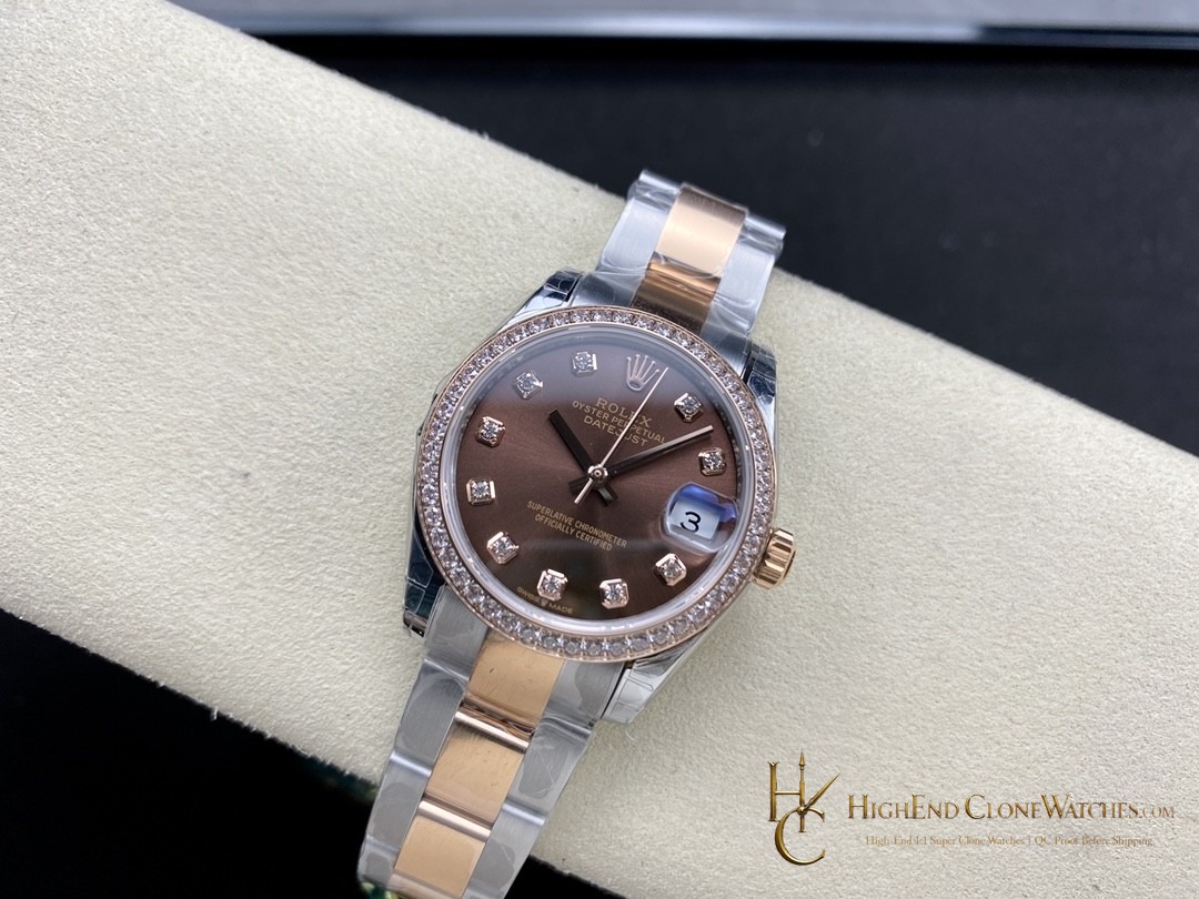 Rolex Datejust 278381RBR side case profile super clone watch
