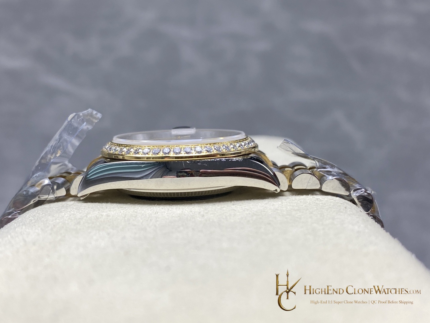 Rolex Datejust m278383rbr-0002 side case profile super clone watch