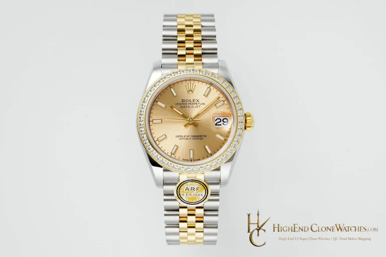 Rolex Datejust m278383rbr-0014 front view super clone watch