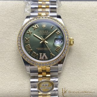 Rolex Datejust 278383RBR-0016 front view super clone watch
